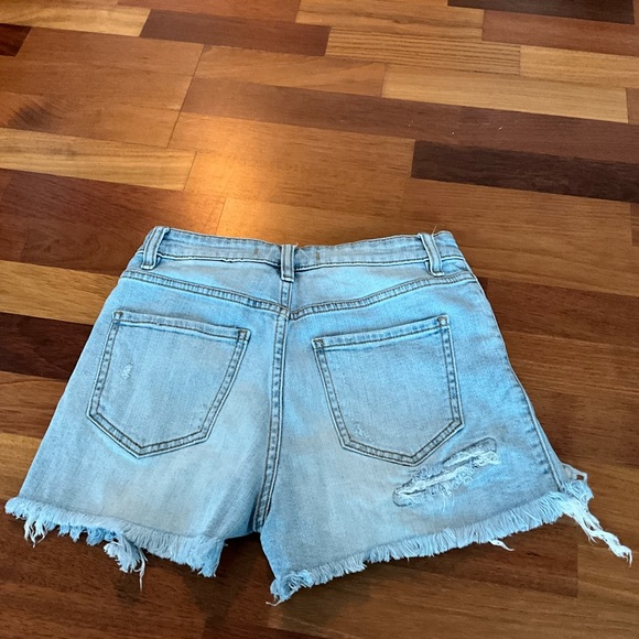 Eunina Eve high rise shortie jeans short - Picture 3 of 4